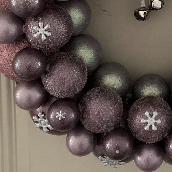 NEW! Hand Crafted Bling Snowflake Wreath 22'' - Picture 12 of 14